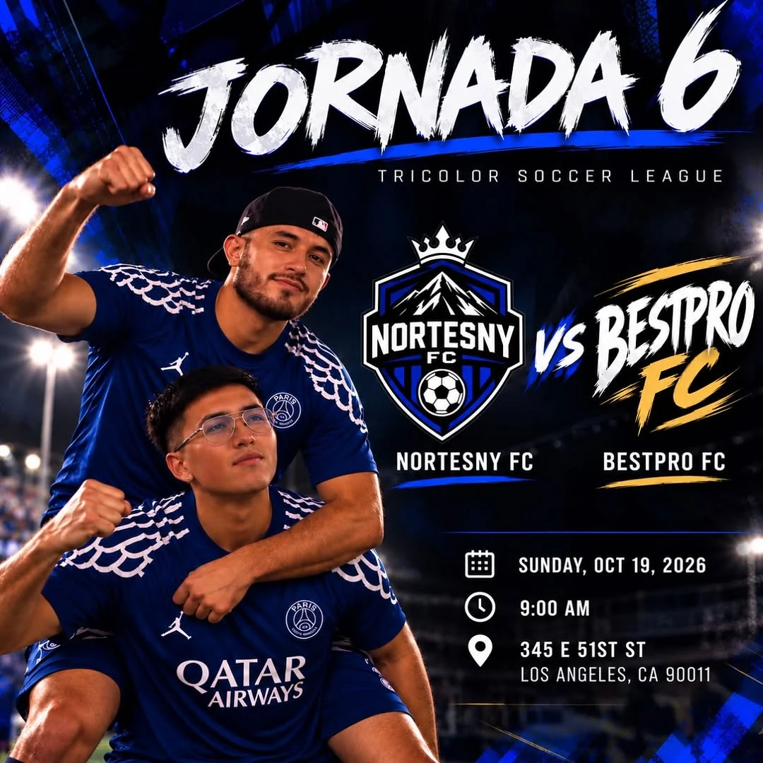 Publicación de Nortesny FC del 16 oct 2026
